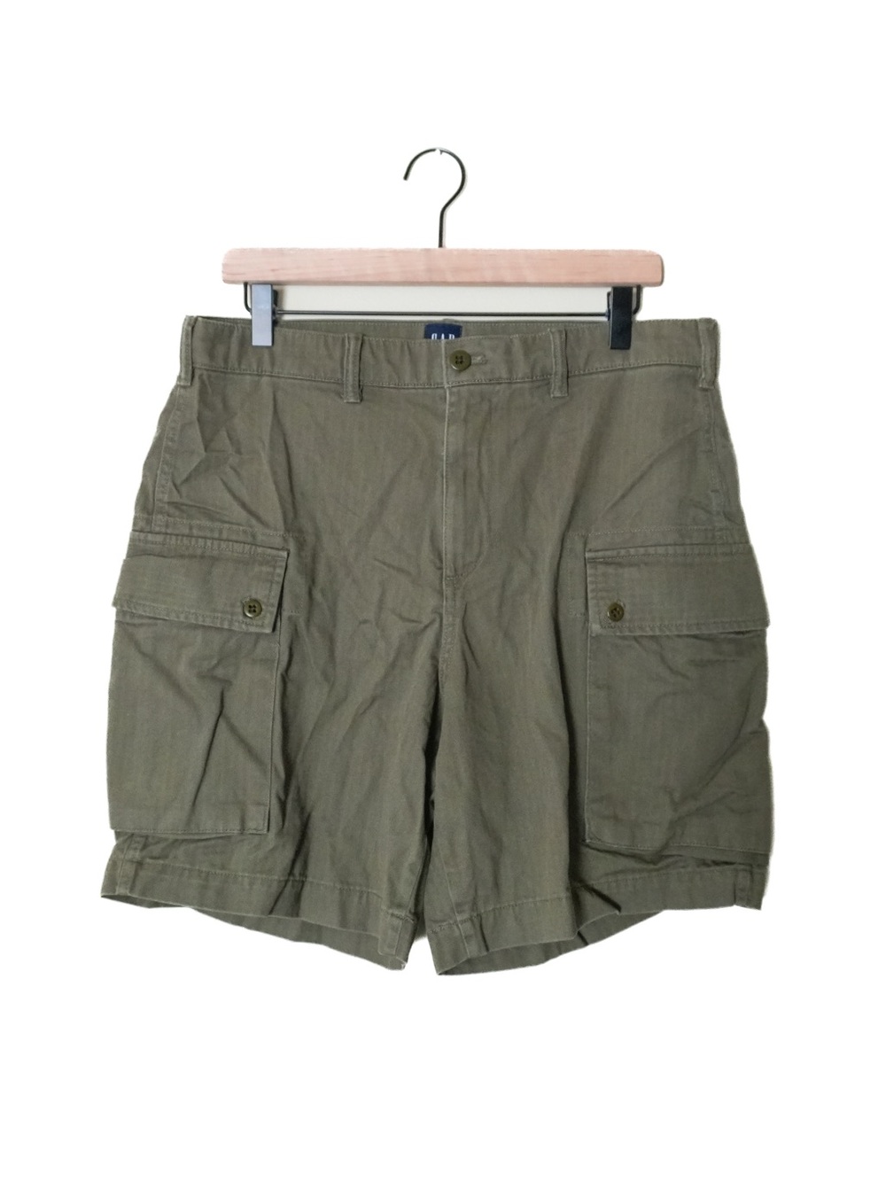 GAP 8" Olive Green Cargo Shorts